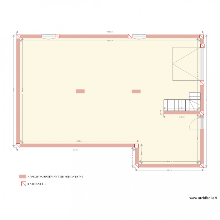 Philippon. Plan de 0 pièce et 0 m2