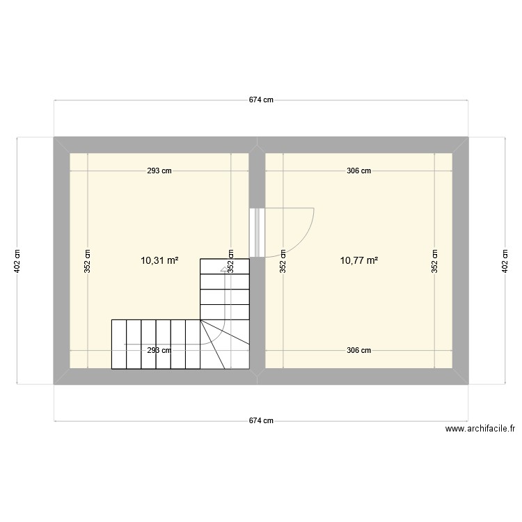 Maison LN Etage. Plan de 0 pièce et 0 m2