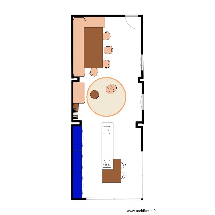 plan 1 caro. Plan de 0 pièce et 0 m2