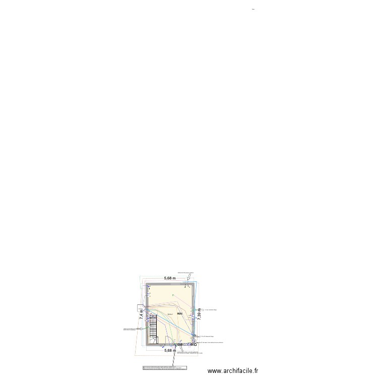 11 mars totale. Plan de 1 pièce et 37 m2