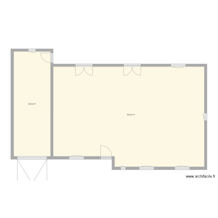 Maison. Plan de 0 pièce et 0 m2