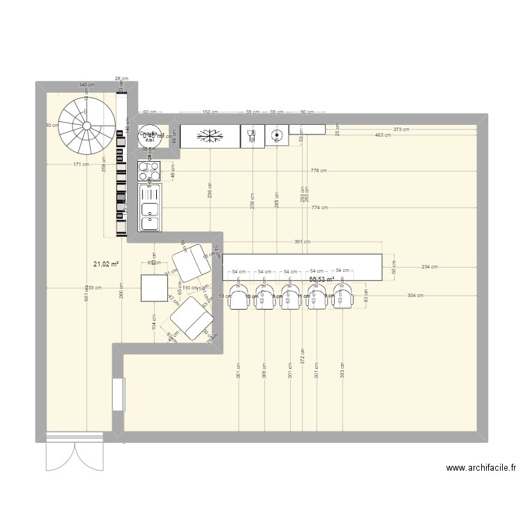 proba1. Plan de 0 pièce et 0 m2