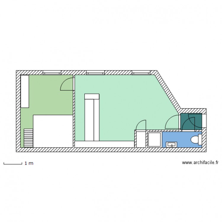 Gambey. Plan de 0 pièce et 0 m2