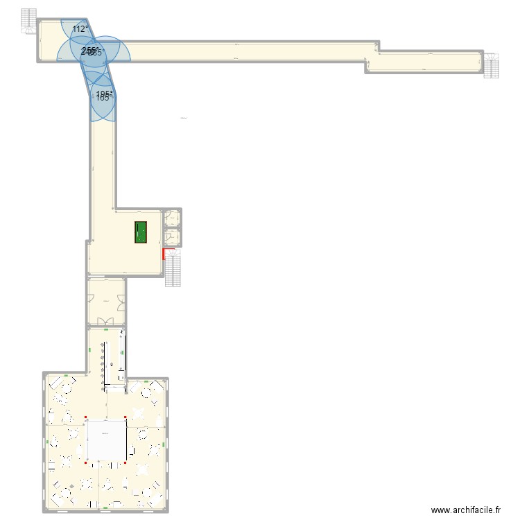 Plan batiment. Plan de 0 pièce et 0 m2