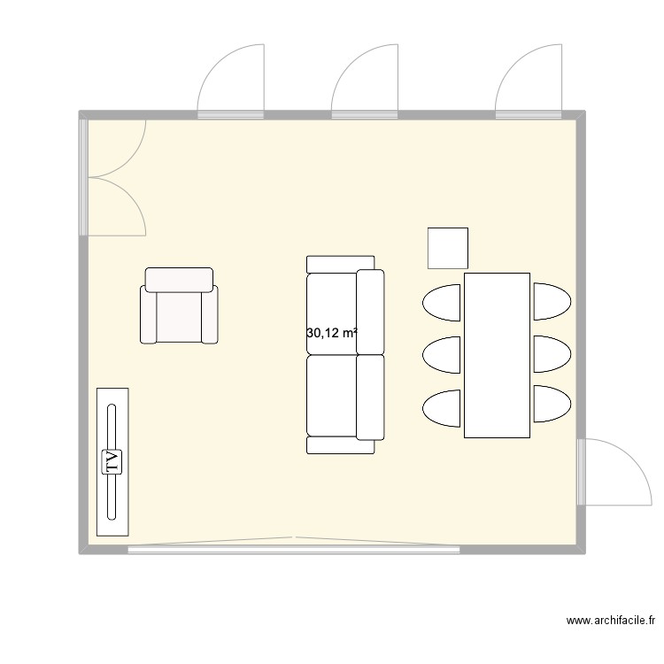 salon2. Plan de 0 pièce et 0 m2