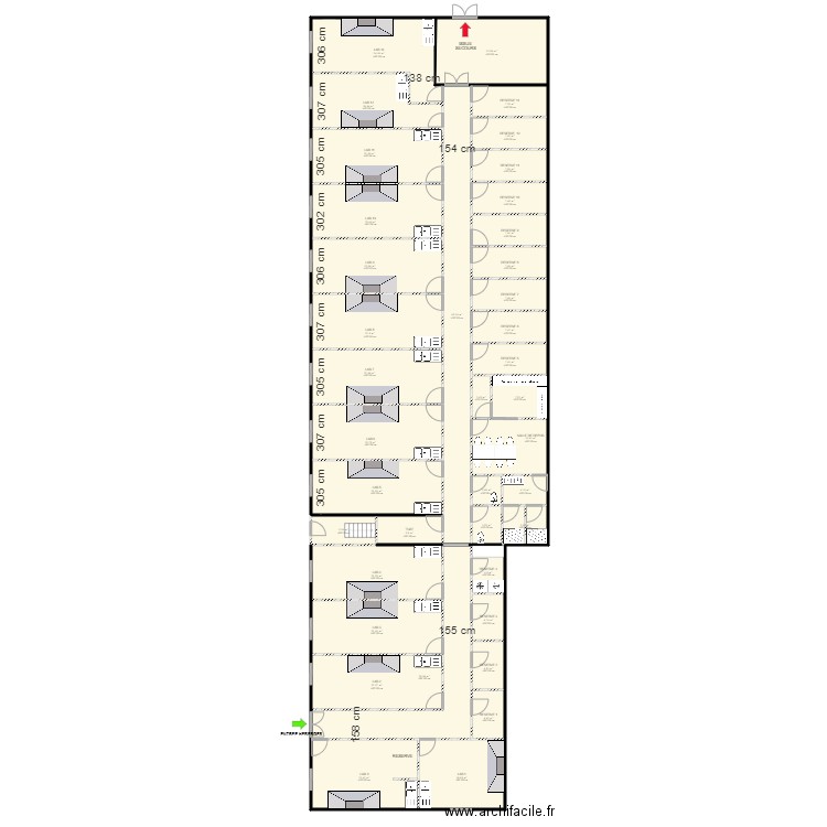 LYON 9 PROJET. Plan de 0 pièce et 0 m2