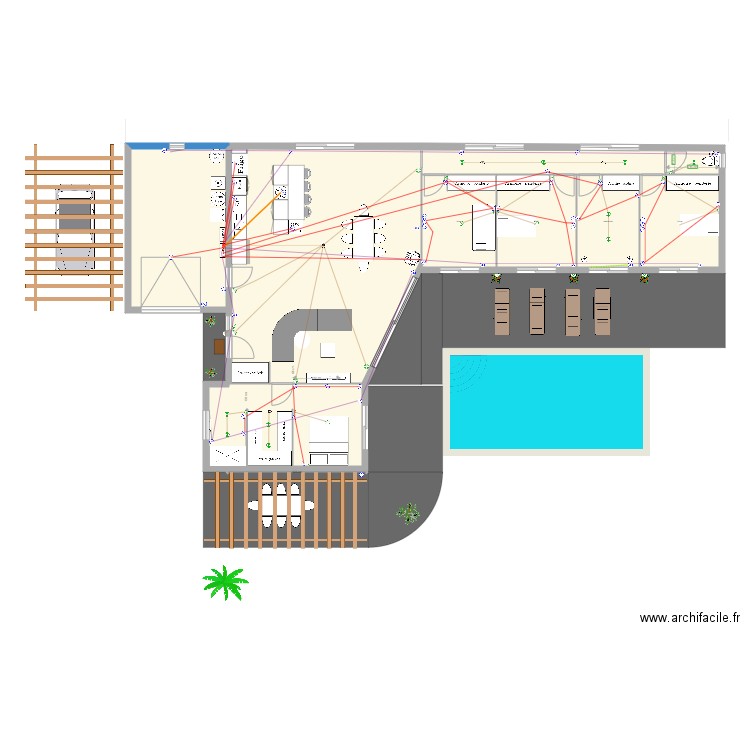 Roquefort electricité. Plan de 0 pièce et 0 m2