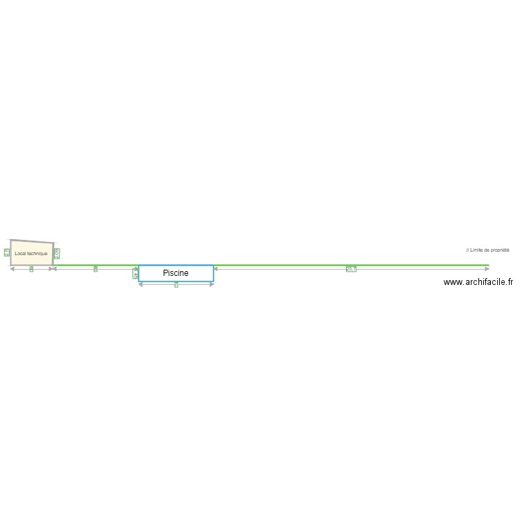 plan coupe. Plan de 0 pièce et 0 m2