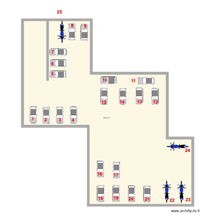 Sous sol point cardinal. Plan de 0 pièce et 0 m2