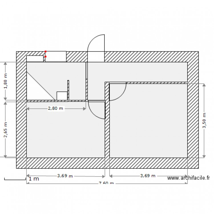 chambre fille. Plan de 0 pièce et 0 m2