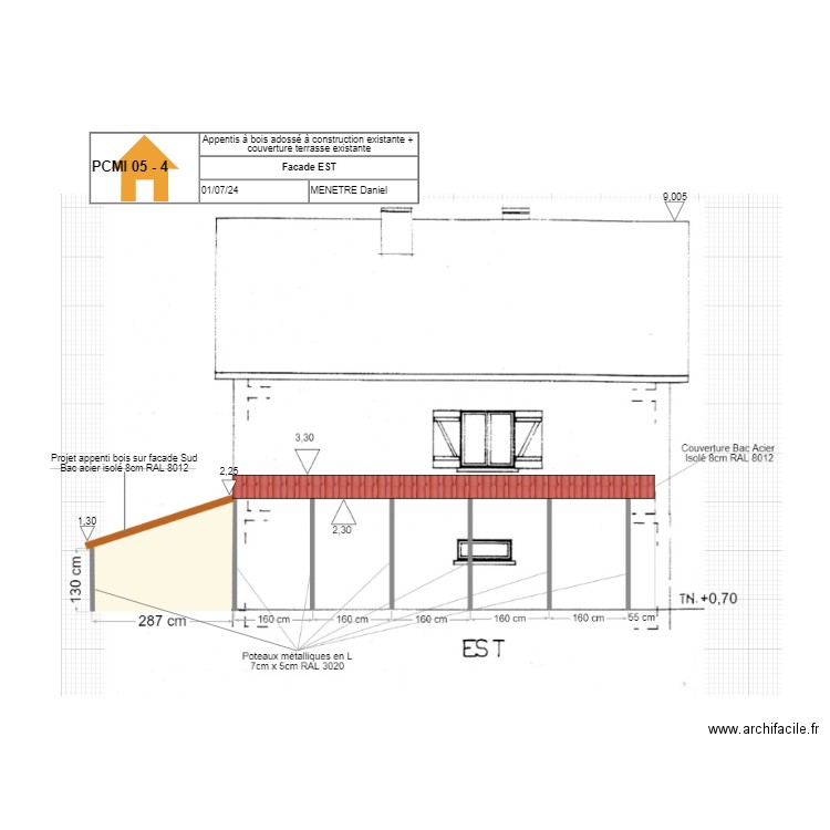 est. Plan de 0 pièce et 0 m2