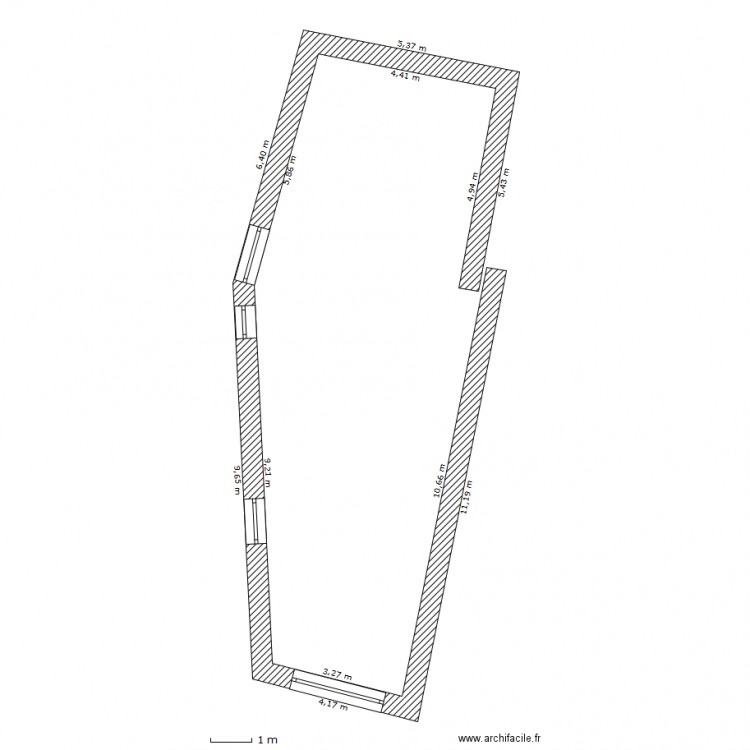 Plan RVO rdc. Plan de 0 pièce et 0 m2