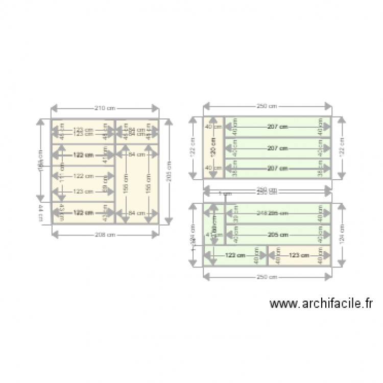 tga. Plan de 0 pièce et 0 m2