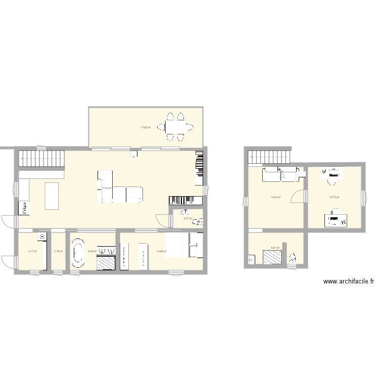 Test 1. Plan de 0 pièce et 0 m2