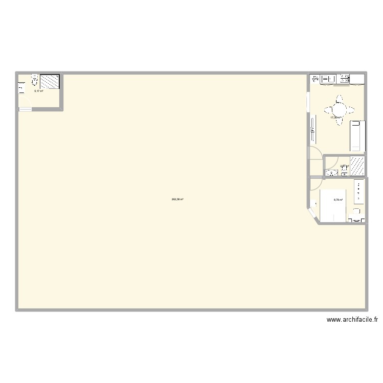 FONTA DA TELHIA. Plan de 5 pièces et 297 m2