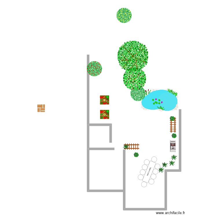 JARDINBIS. Plan de 0 pièce et 0 m2