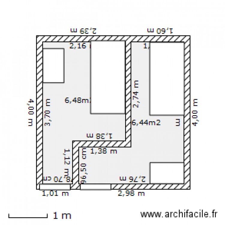 chambre enfants. Plan de 0 pièce et 0 m2