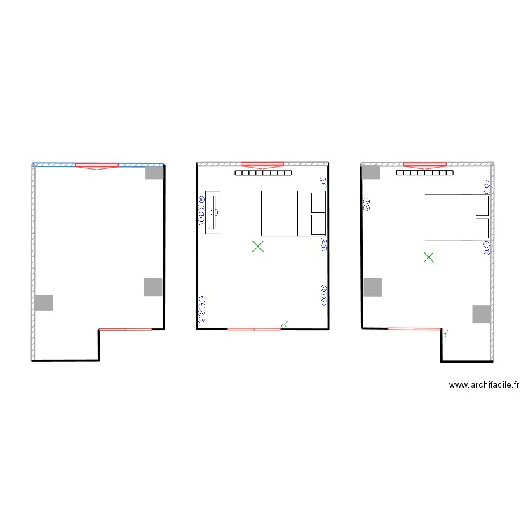 chambre Florent. Plan de 0 pièce et 0 m2