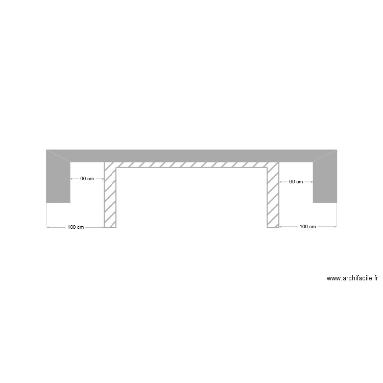 pont prè des taureaux. Plan de 0 pièce et 0 m2