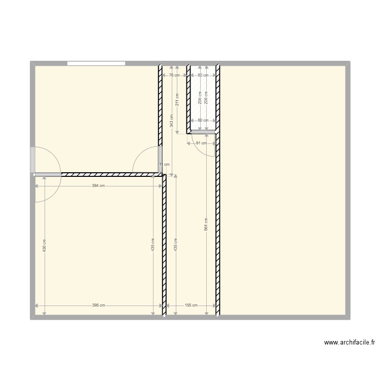 PGNEssai Plan Maison. Plan de 4 pièces et 72 m2