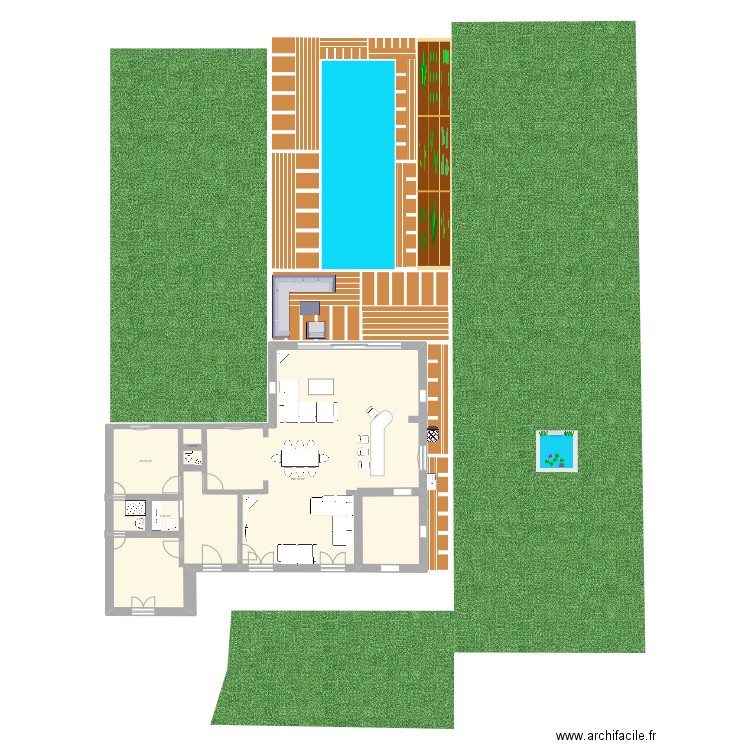 EXTENTION 2   03022024. Plan de 5 pièces et 122 m2