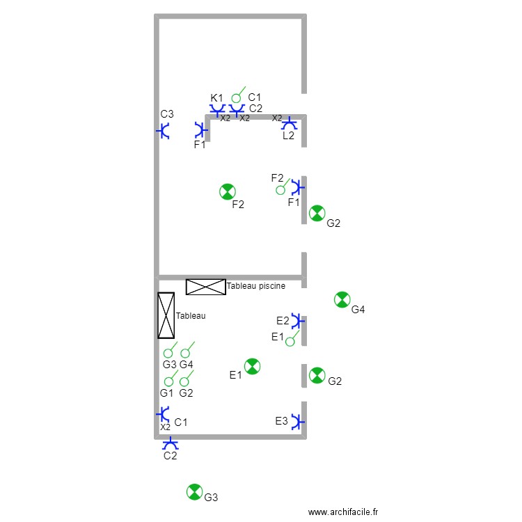 123444. Plan de 0 pièce et 0 m2