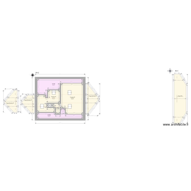 ML24013458 SPROSS. Plan de 6 pièces et 73 m2