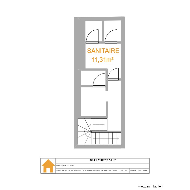 piccadilly wc. Plan de 0 pièce et 0 m2