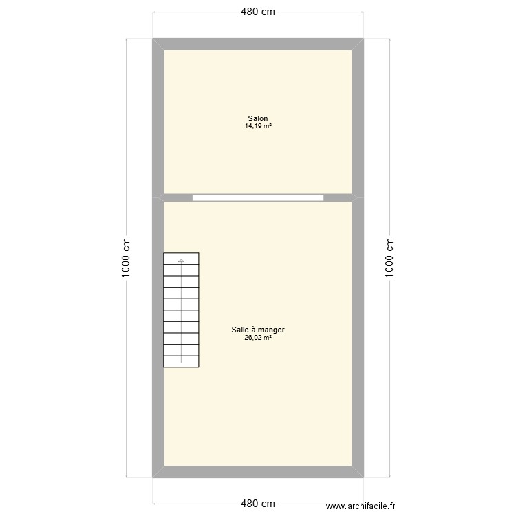 2 maison. Plan de 5 pièces et 79 m2