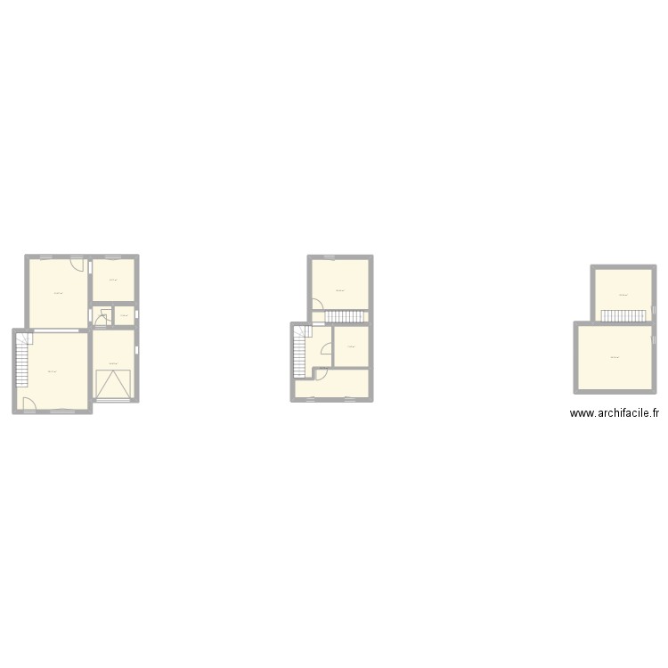 RDC. Plan de 11 pièces et 162 m2