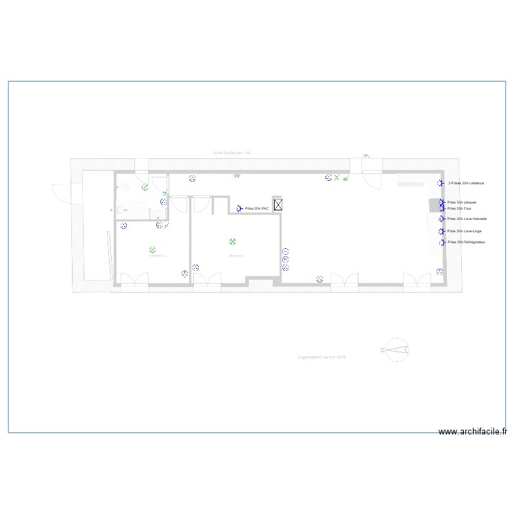 Appart Bielle. Plan de 0 pièce et 0 m2