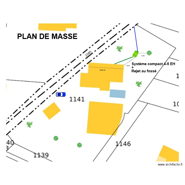 Cros Authier. Plan de 0 pièce et 0 m2