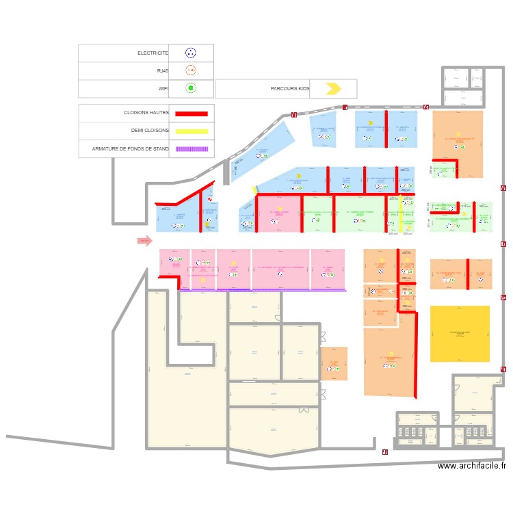 2 - VSI 2024. Plan de 58 pièces et 1545 m2