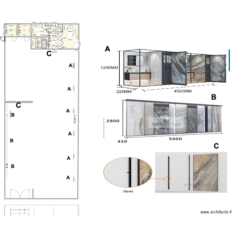 ILLZACH 2. Plan de 5 pièces et 58 m2