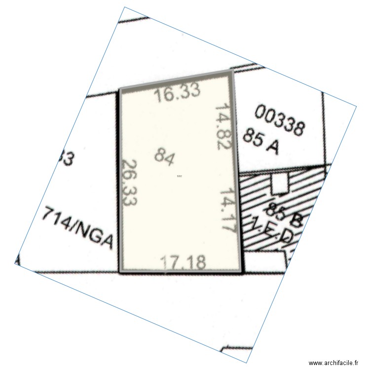 BIAGUI PROJECT. Plan de 1 pièce et 462 m2