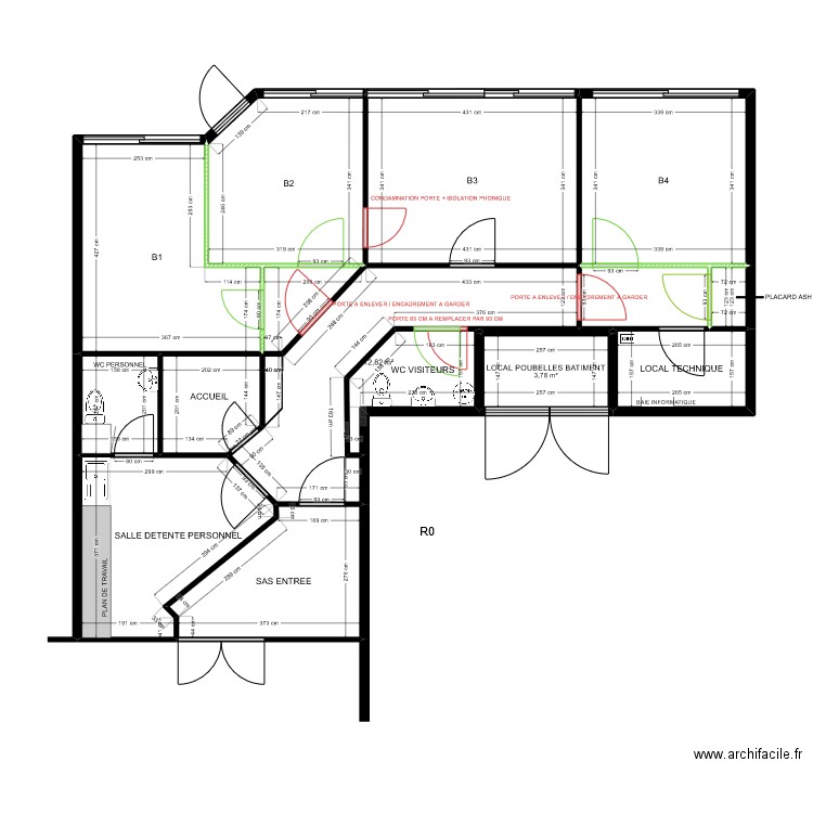 PONTUS 2. Plan de 16 pièces et 106 m2