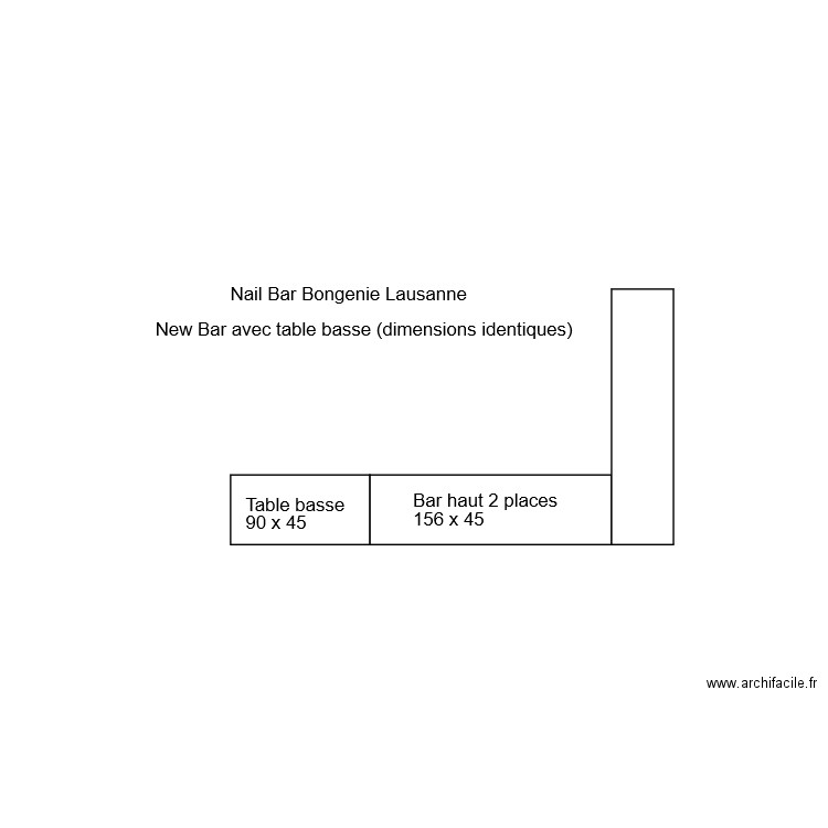 New Bar NB07. Plan de 0 pièce et 0 m2