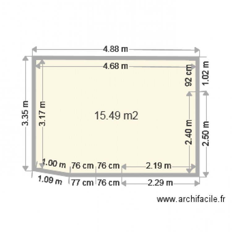 plan emilien bizzare. Plan de 0 pièce et 0 m2