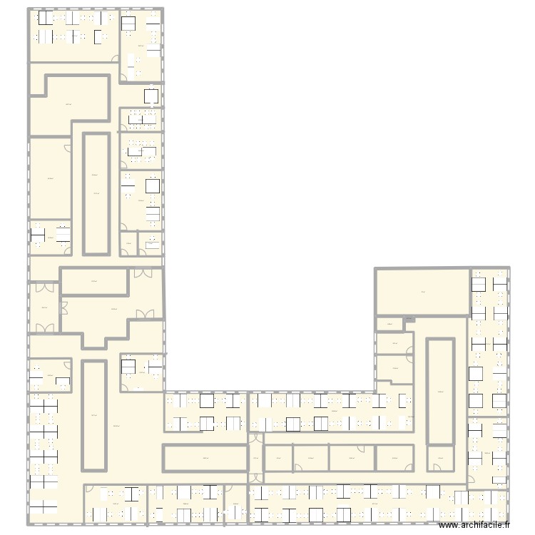 Locaux AOS V1. Plan de 0 pièce et 0 m2