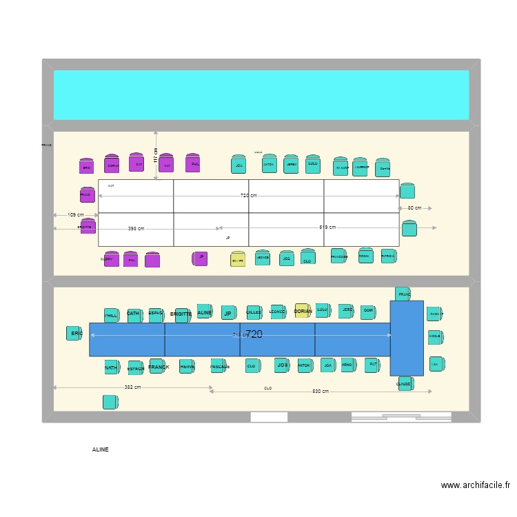 clo. Plan de 0 pièce et 0 m2