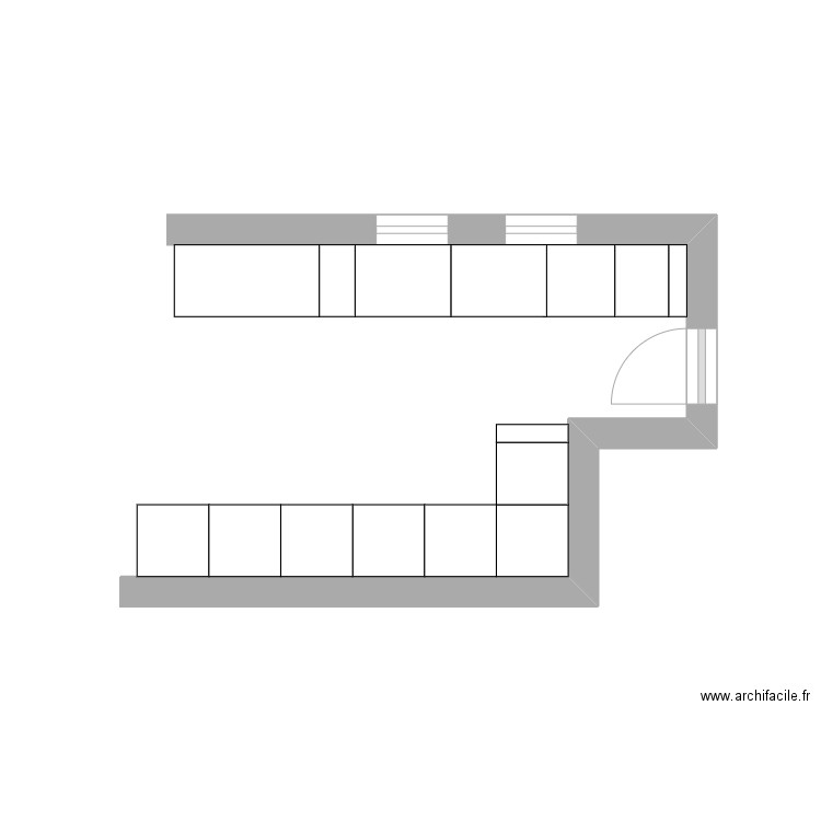 cuisine1. Plan de 0 pièce et 0 m2