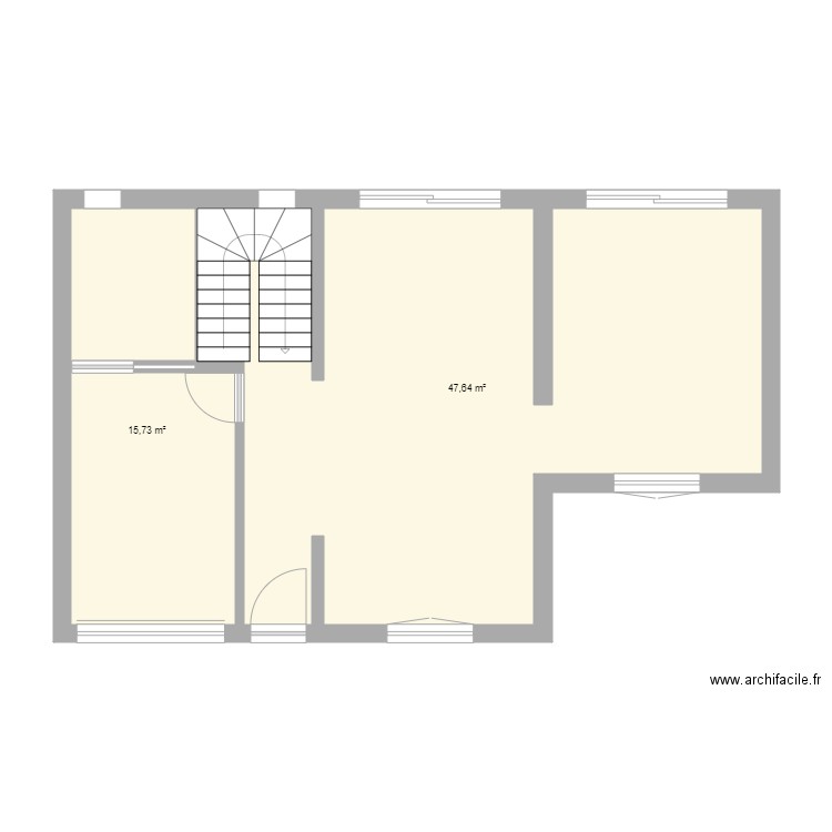 RDC Auvergne. Plan de 0 pièce et 0 m2