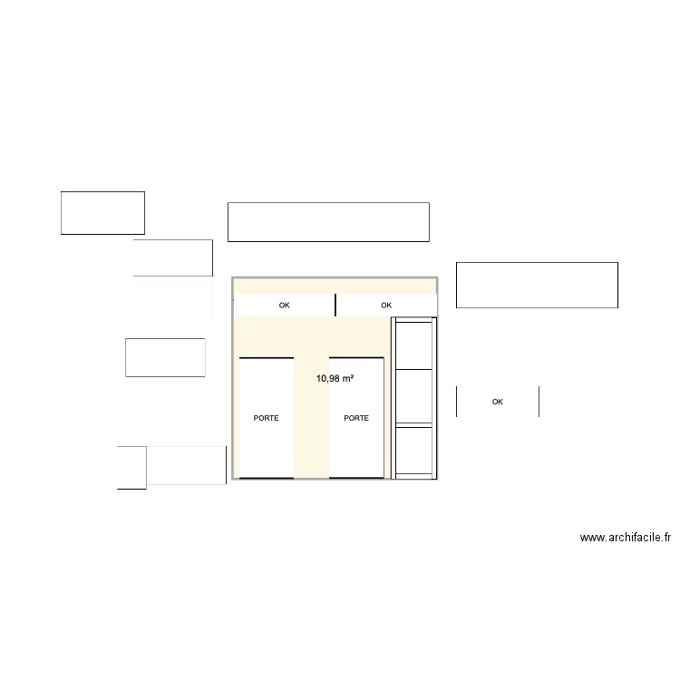 SEPARATION PATISSERIE. Plan de 0 pièce et 0 m2