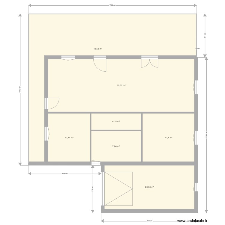 merignac actuel. Plan de 0 pièce et 0 m2