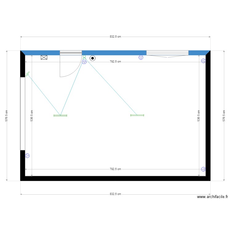 Garage maison Seb principe. Plan de 0 pièce et 0 m2