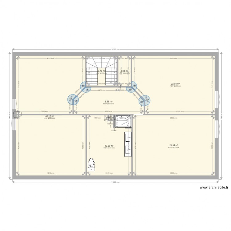 combles tommeray. Plan de 0 pièce et 0 m2