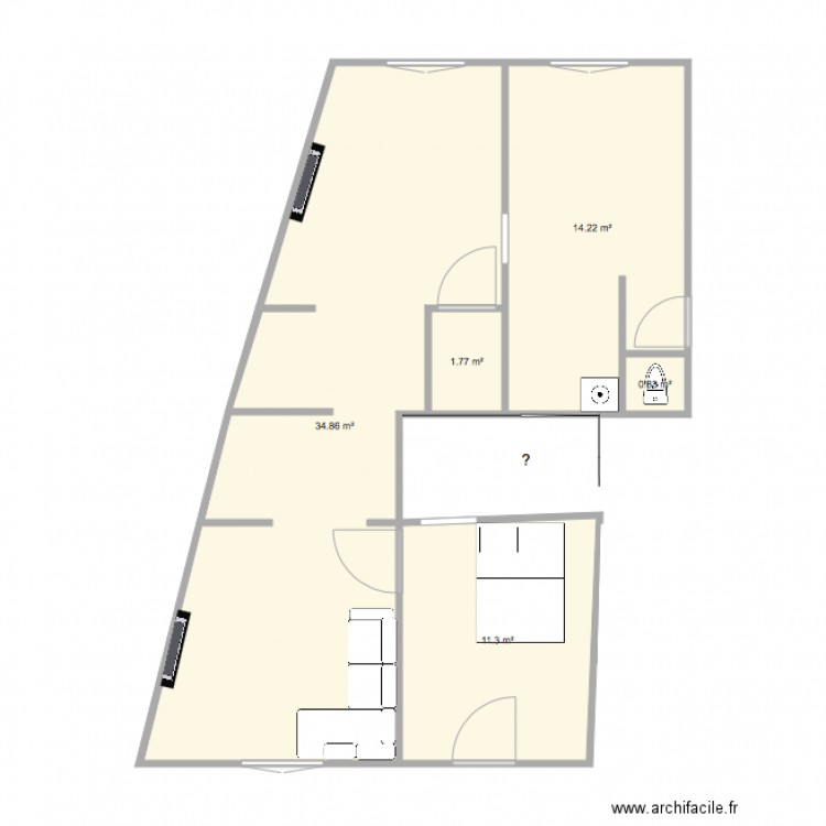 Rochaix2. Plan de 0 pièce et 0 m2