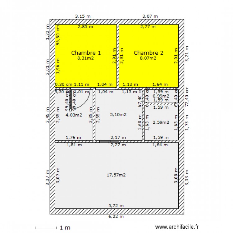 Esquisse 4. Plan de 0 pièce et 0 m2