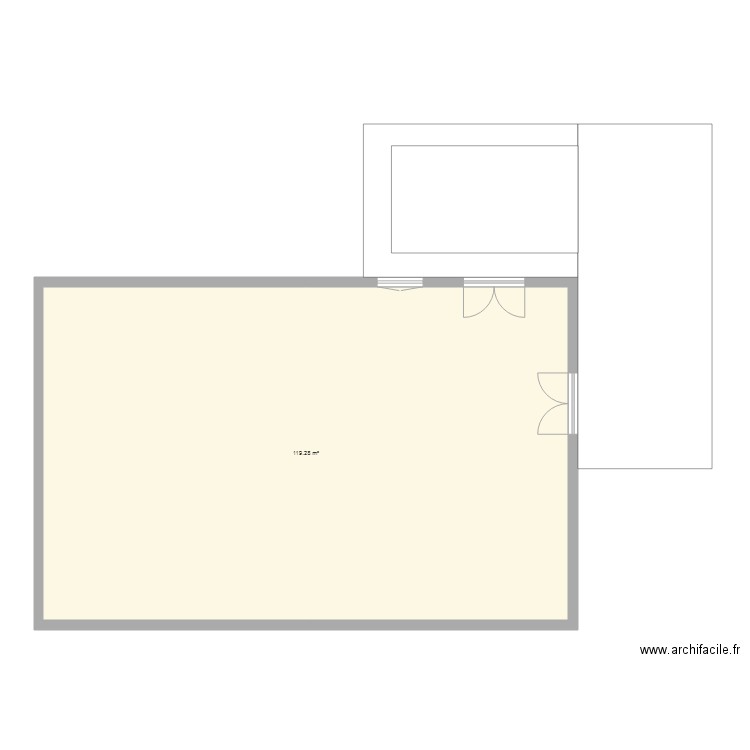 Terrasse patrice. Plan de 0 pièce et 0 m2