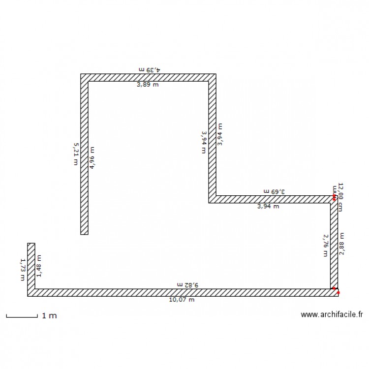 terrasse. Plan de 0 pièce et 0 m2